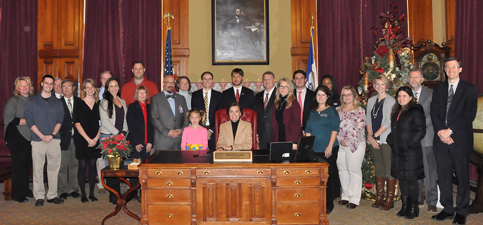 proclamation signing group photo